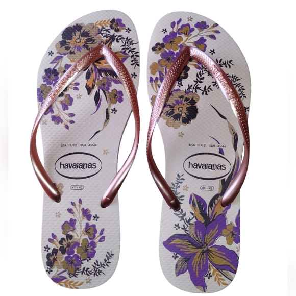 Havaianas Glam Box Womens Pink Flip-Flops main image 0
